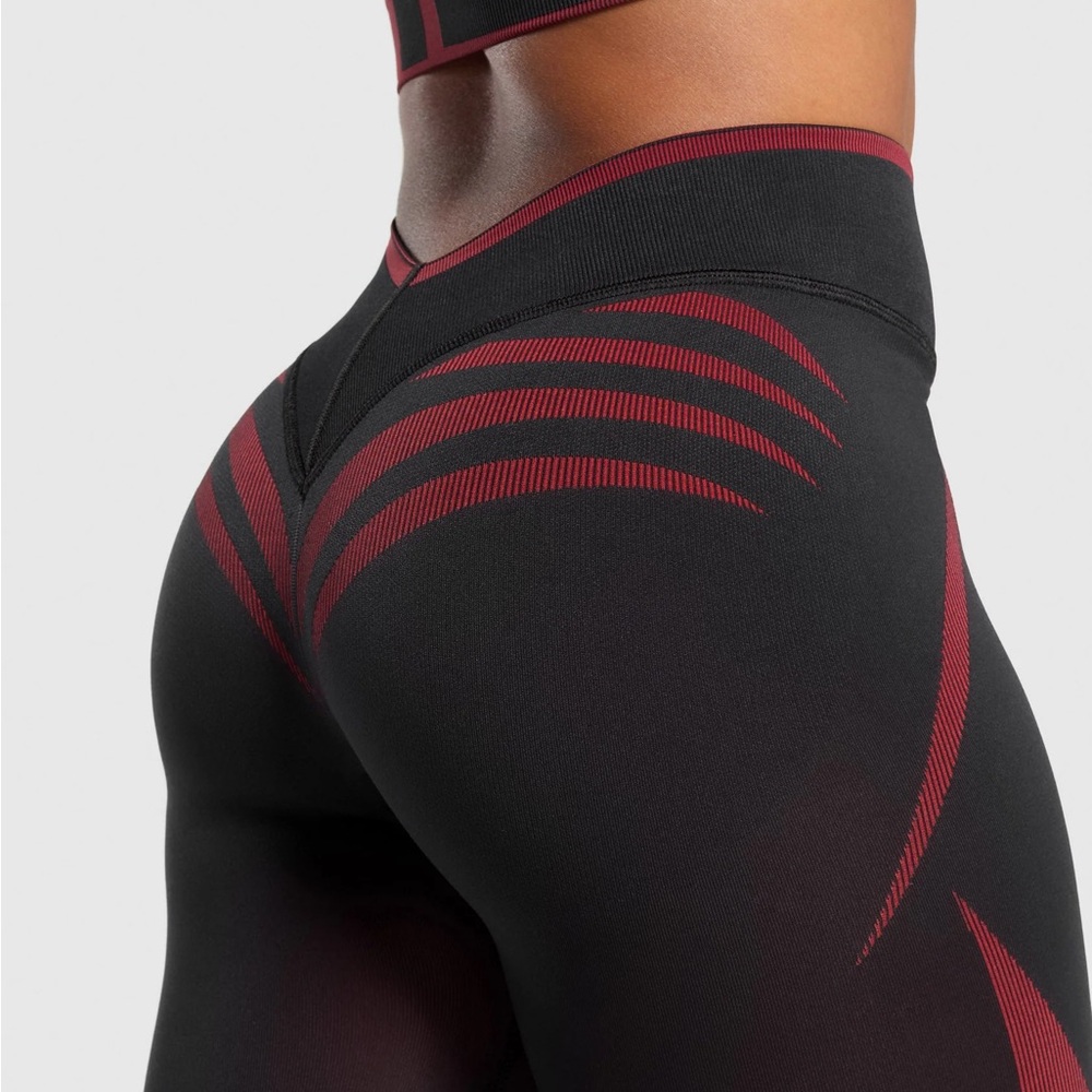 Gymshark Apex Lift Seamless Leggings Carmine Red